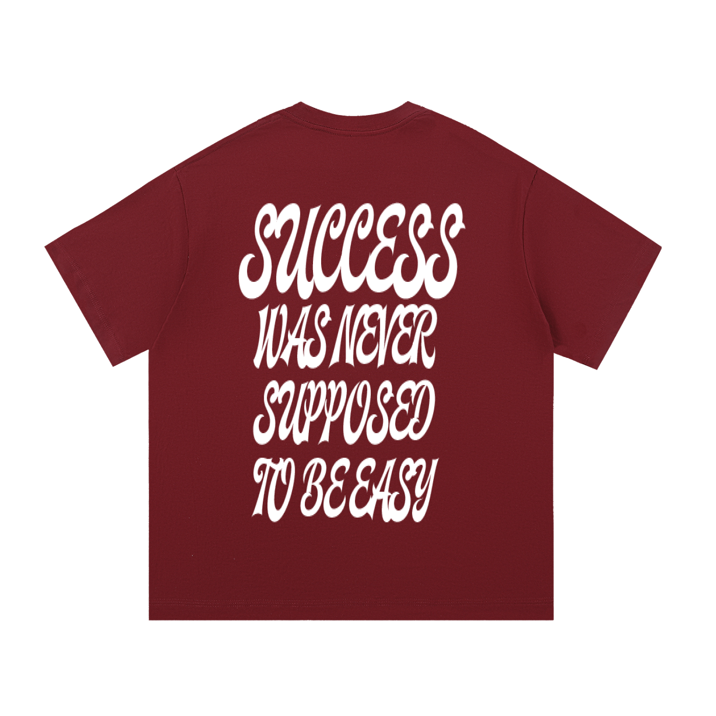 “Success was never supposed to be easy” Essential Cotton T-Shirt