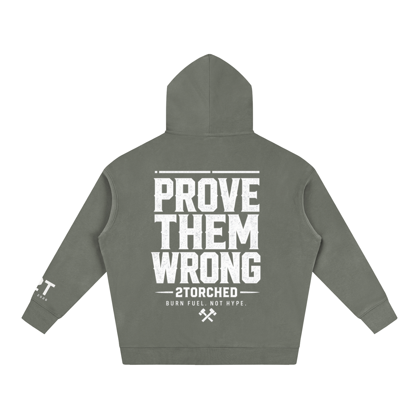 " PROVE THEM WRONG" Oversize Fleeced Hoodie