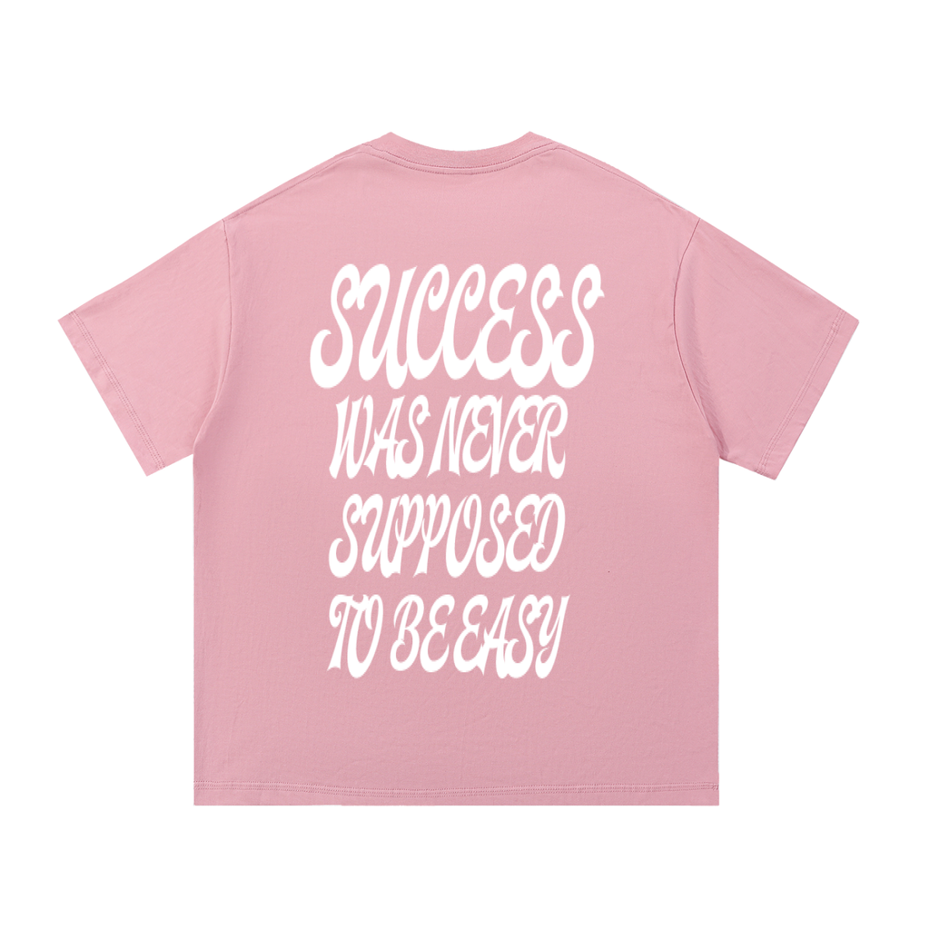 “Success was never supposed to be easy” Essential Cotton T-Shirt