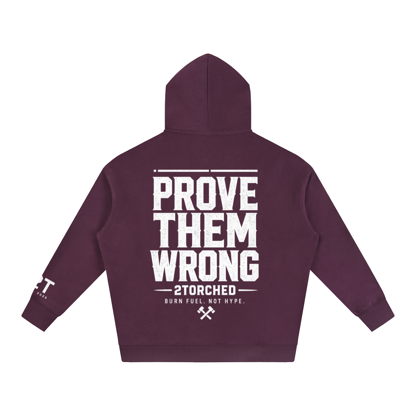 " PROVE THEM WRONG" Oversize Fleeced Hoodie