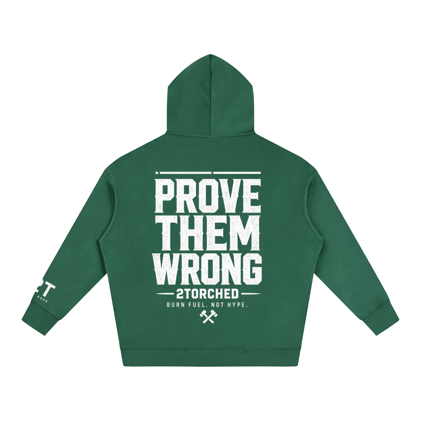 " PROVE THEM WRONG" Oversize Fleeced Hoodie