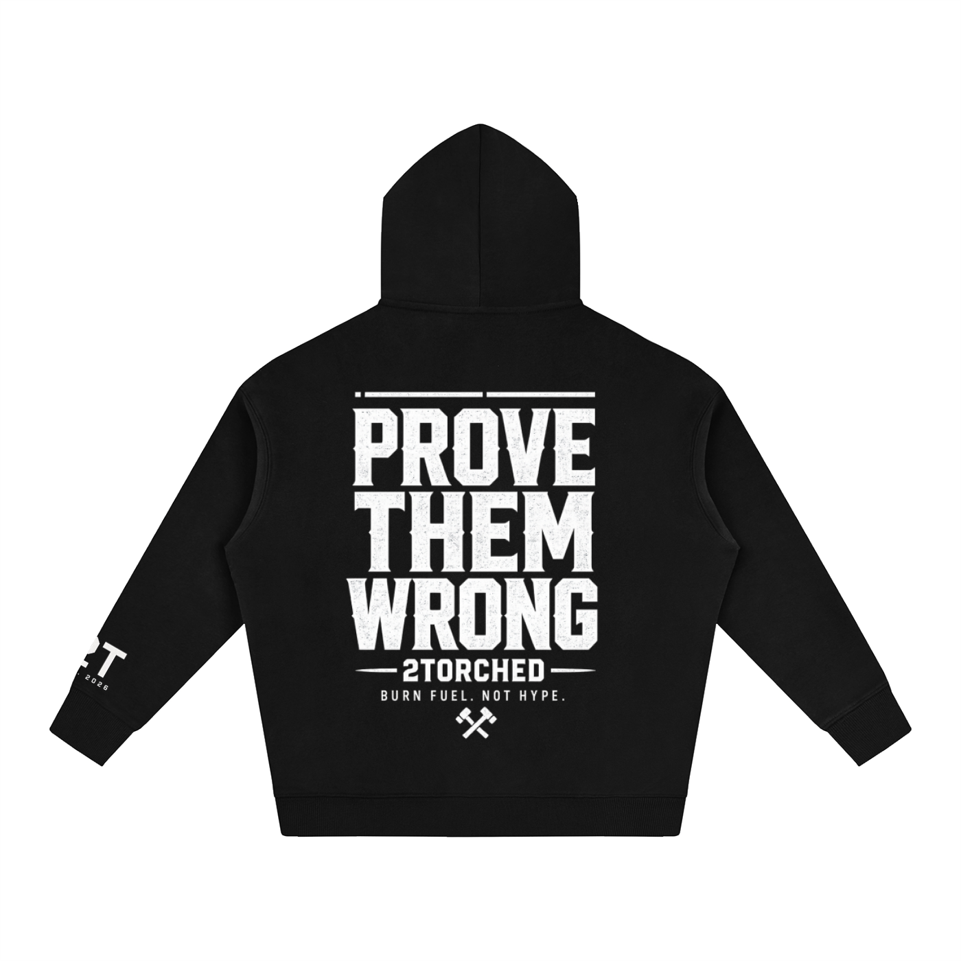 " PROVE THEM WRONG" Oversize Fleeced Hoodie