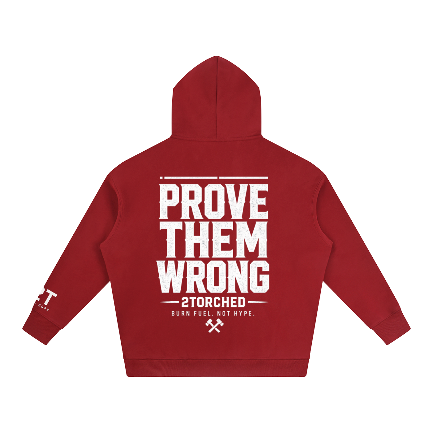" PROVE THEM WRONG" Oversize Fleeced Hoodie