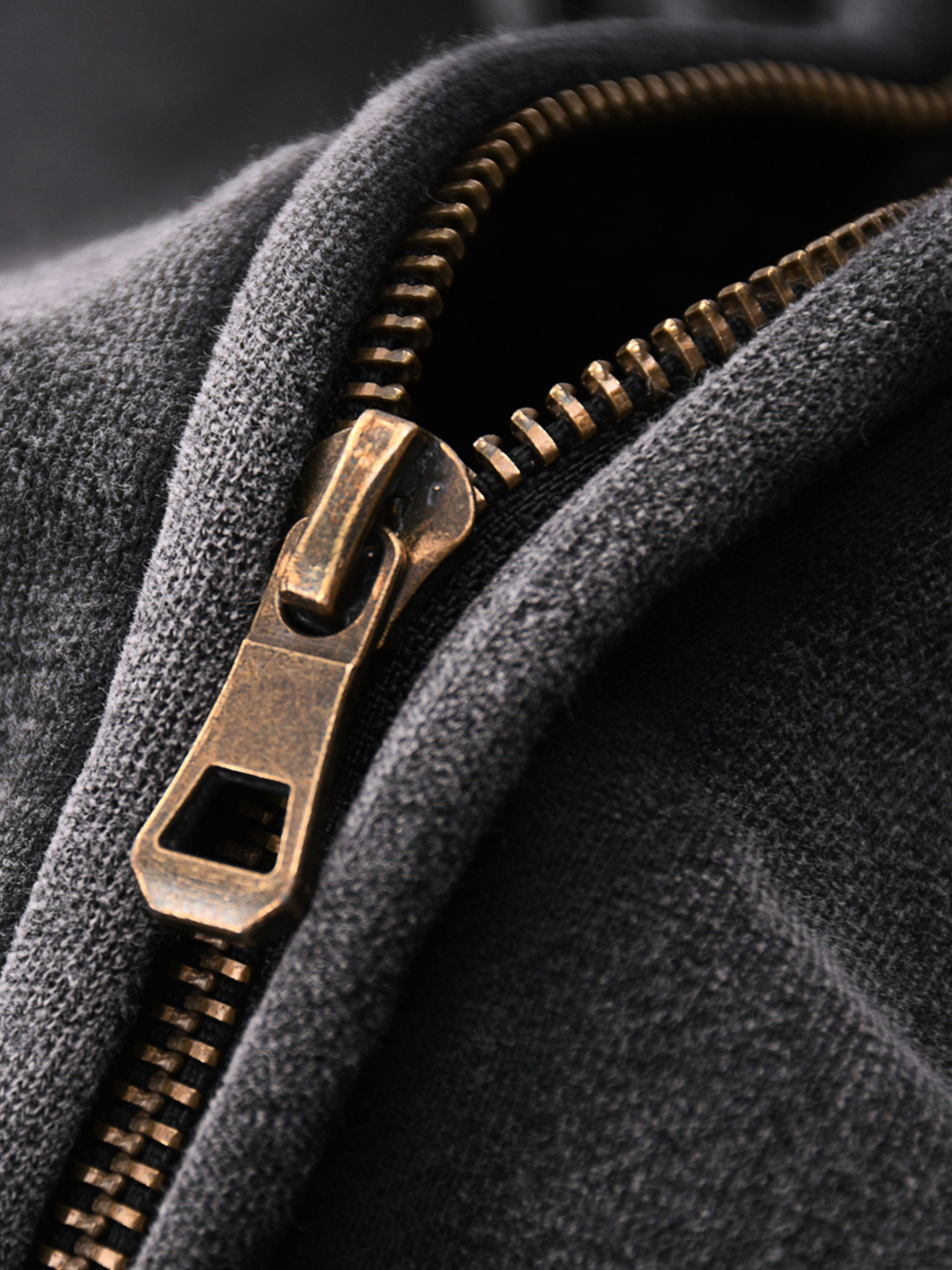 “success was never supposed to be easy” Zip-Through Boxy Fleece Hoodie